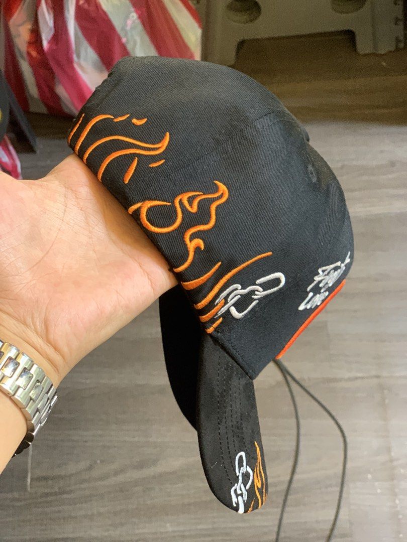 DANDY EMBROIDERED FLAMING GIRL CAP (Category: Caps & Hats) located in Manila. Submitted by scarlett_hope (Listing ID 1423901757, Image 2). Description: 1 SIZE FITS ALL CONDITION: BNEW COLOR RATE: 10/10 MOP: GCASH (PAYMENT FIRST) COURIER: J&T OR LALAMOVE.