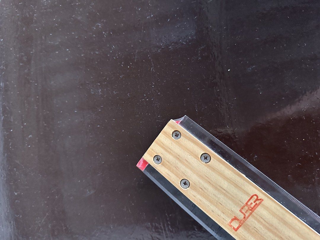 Durer 24 inches t-square (Category: Stationery & School Supplies) located in Manila. Submitted by kimis.garage (Listing ID 1423884846, Image 3). Description: Bought it for 900 Has a flaw but it doesn’t affect its functionality All the numbers are still visible .