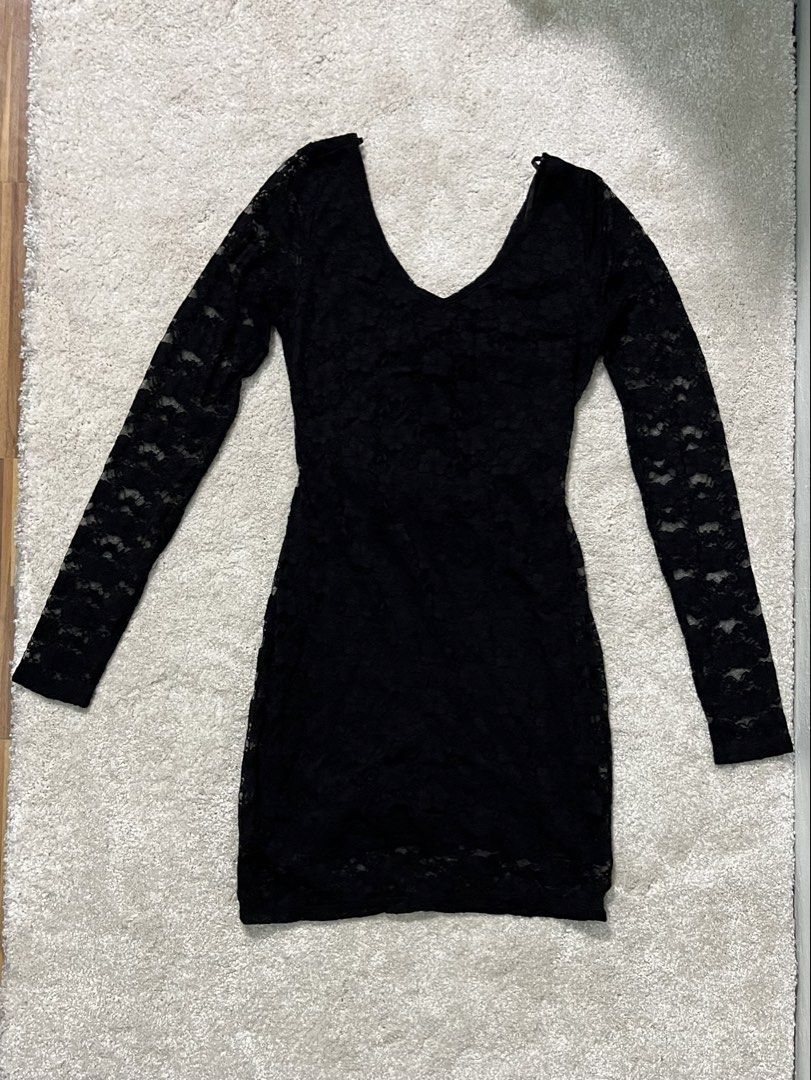 forever 21 black lace dress (Category: Dresses) located in Quezon City. Submitted by reesedeclutters (Listing ID 1423928883, Image 1). Description: - fabric: lace - used once - in excellent condition; no flaws.