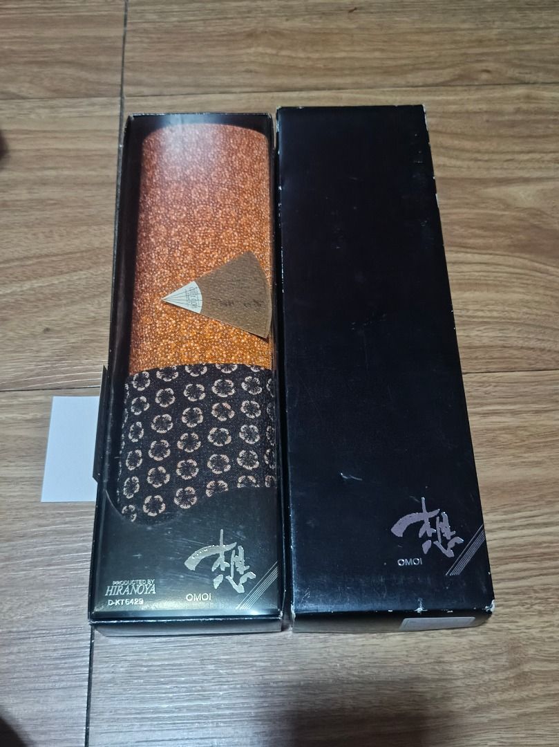 FUROSHIKI (Category: Everything Else Others) located in Makati City. Submitted by nyxhemera26 (Listing ID 1423883302, Image 3). Description: JAPANESE FUROSHIKI - Features a two-width crepe, double-sided plum blossom pattern. - Dimensions: 68cm x 70cm. - Color scheme: Orange and dark floral. - Comes with its original box. - Can be used as scarf.