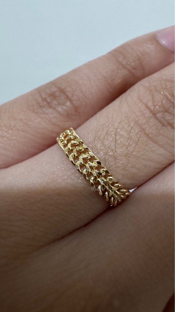 K18 JAPAN HEARTBIZ RING (Category: Rings) located in Manila. Submitted by trcbb (Listing ID 1423908198, Image 3). Description: LEGIT JAPAN GOLD LIGHTWEIGHT HEARTBIZ RING Size 14 (japan) 7 (us) - best fit size 6 (+size up for heartbiz ring) Sold per piece, not per gram with legit japan tag (moneyback guaranteed) no cod/cop, payment first open for same day delivery within metro manila rfs: will upgrade.