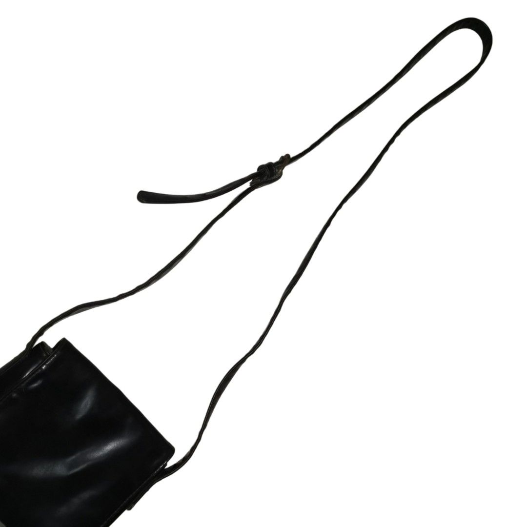 Guess Patent Leather Mini Sling Bag (Black) (Category: Luxury Accessories) located in General Mariano Alvarez. Submitted by hundred_lives (Listing ID 1423945270, Image 2). Description: Guess Patent Leather Mini Sling Bag (Black) ***Or Best Offer Wins*** Tags: burberry fendi mcm givenchy yohji yamamoto rick owens prada dolce & gabbana channel gucci hermès balenciaga valentino ralph lauren lacoste ysl bottega veneta givenchy bally y3 maison margiel