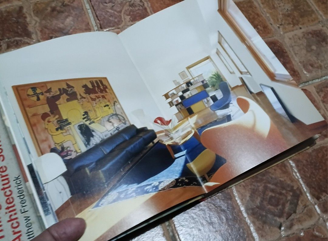 Interior Design Book by Macarena San Martin (Category: Magazines) located in Quezon City. Submitted by dancatz (Listing ID 1423896142, Image 3). Description: - "Interior Design" by Macarena San Martin - Showcases various interior design concepts and examples - Includes images of different rooms and design styles - Published by Page One - Offers inspiration for interior design enthusiasts - Clear images and readable text.
