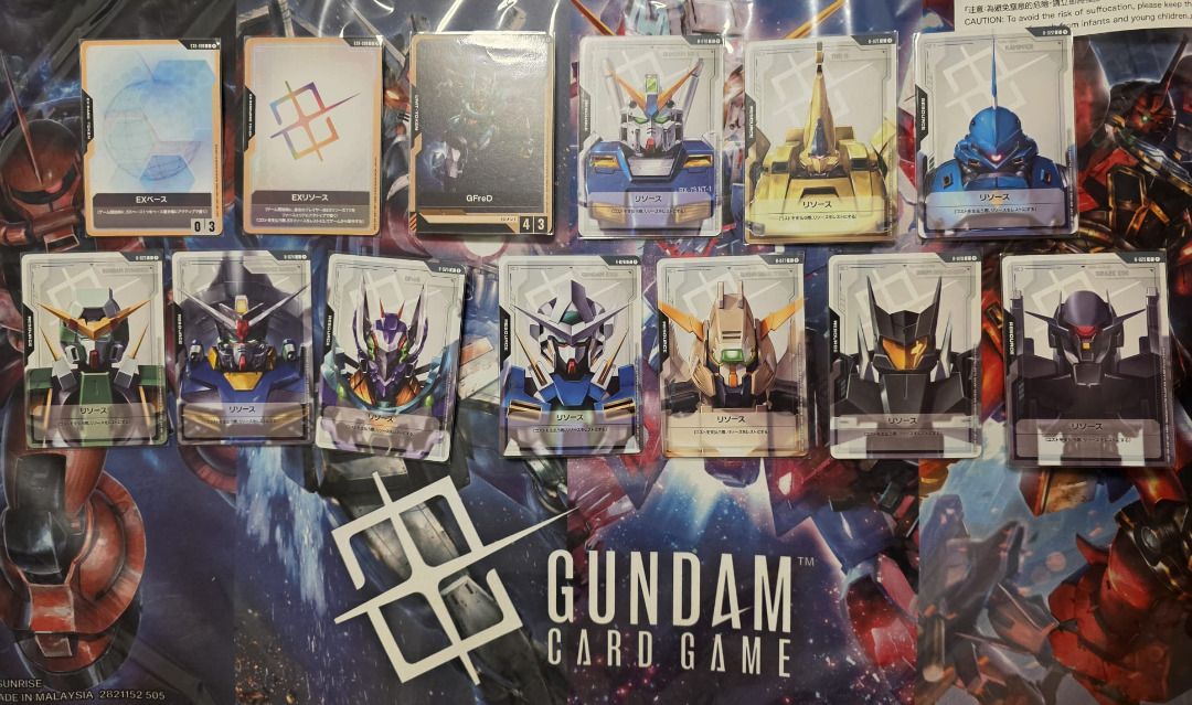 [JAP] Gundam Card Game - GD03 EX Base/EX Resource/Unit Token/Resource ...