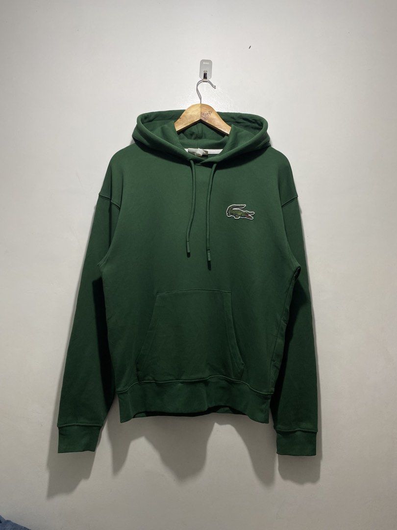 LACOSTE BIG LOGO PULLOVER HOODIE JACKET (Category: Coats, Jackets and Outerwear) located in Bato. Submitted by pickpicpost (Listing ID 1423878032, Image 1). Description: LACOSTE BIG LOGO PULLOVER HOODIE JACKET BRANDNEW CONDITION 💯 Authentic DIMES 21x27” COLORATE 9.5/10 or better NO FLAWS NEW RELEASED IF IM NOT MISTAKEN DM TO PURCHASED. OPEN FOR VIDEOCALL.
