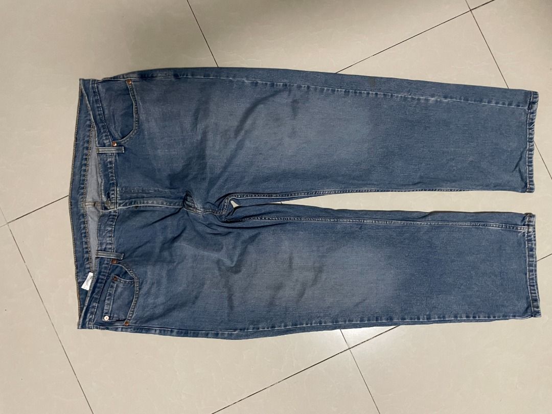 Levi's 559 BLANK TAG Regular Wash 44x30 (Category: Jeans) located in Silang. Submitted by pau_sober (Listing ID 1423882627, Image 1). Description: Levi's 559 BLANK TAG Regular Wash Relaxed Straight fit 44 (waist) x 30 (inseam) inches 14 inch thigh 15 inch rise Almost brand new condition 8.5/10 issue: stains 900 + shipping.