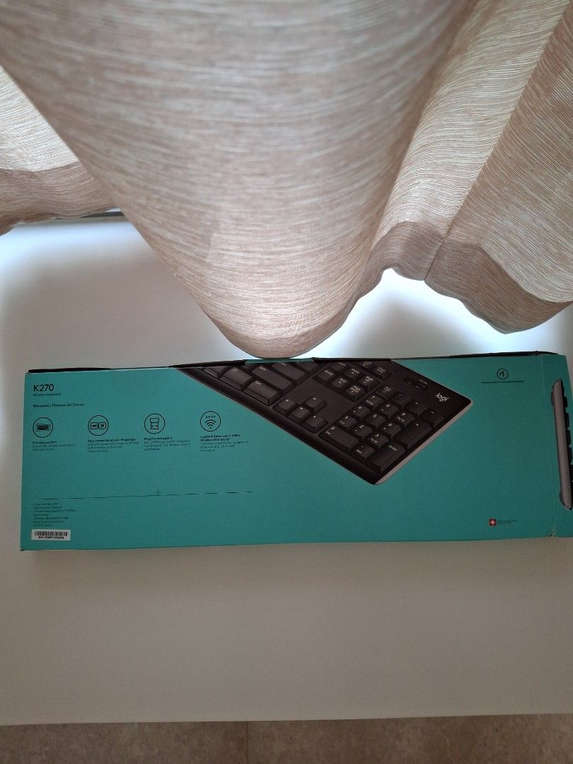Logitech K270 Wireless Keyboard - Brand New442882635471278082