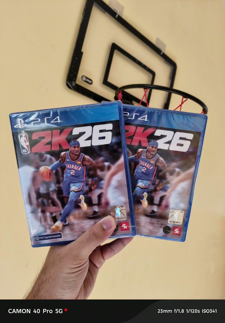 NBA 2K26 PS4 Game (Category: PlayStation) located in Manila. Submitted by rurupalmos70081 (Listing ID 1423871313, Image 1). Description: - NBA 2K26 for PS4 2100 each loc valenzuela pwede meetup add nalang .