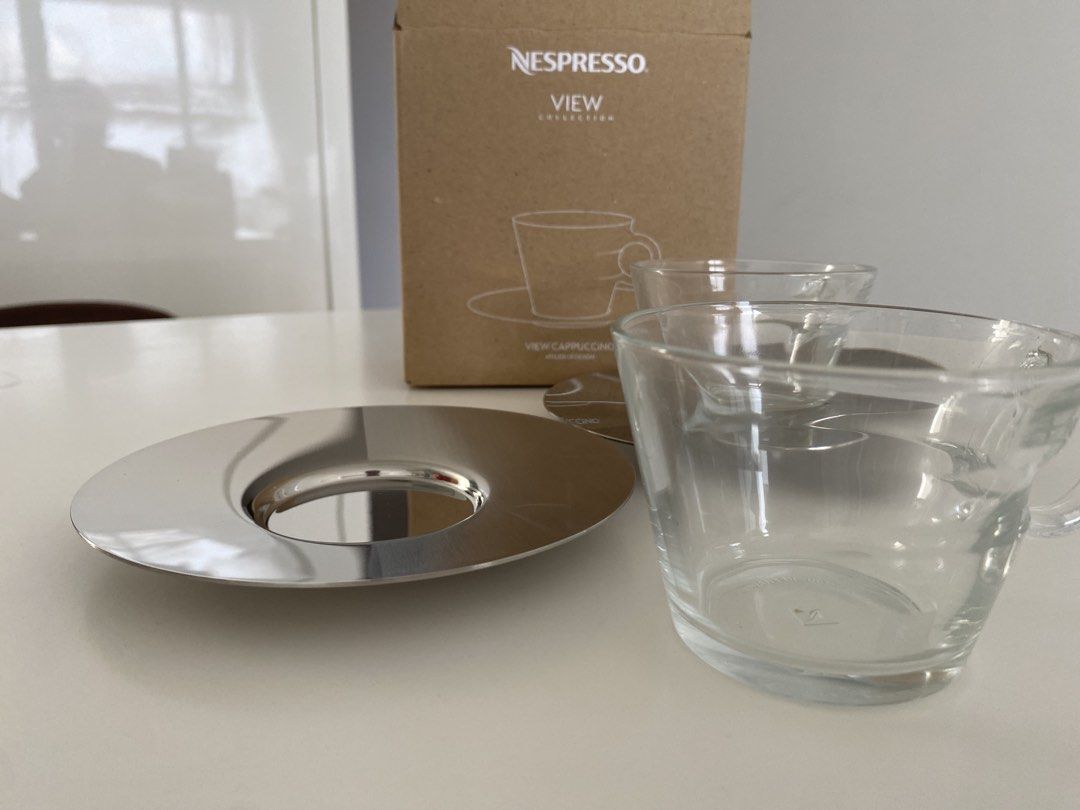 Nespresso View Cappuccino Cups with Saucers470095228893276162