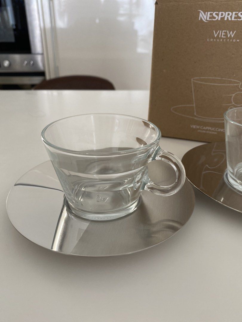 Nespresso View Cappuccino Cups with Saucers470095228893276161