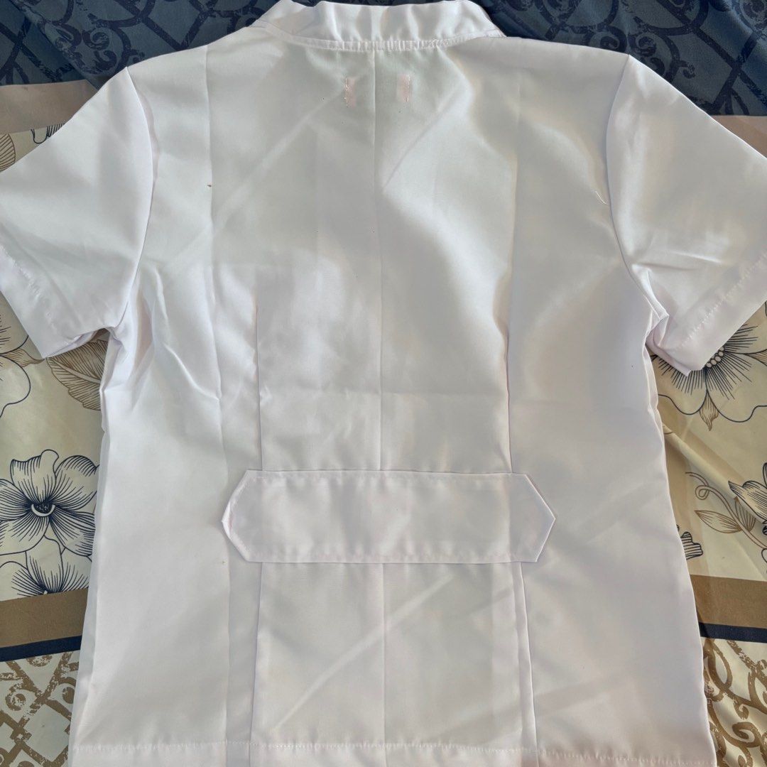 Nursing Uniform Top (Size XS) (Category: Others Tops) located in Quezon City. Submitted by ddeonz (Listing ID 1423877942, Image 2). Description: Brand new, available 3 Tops Measurements already posted ₱380 each, take all at ₱300 each.