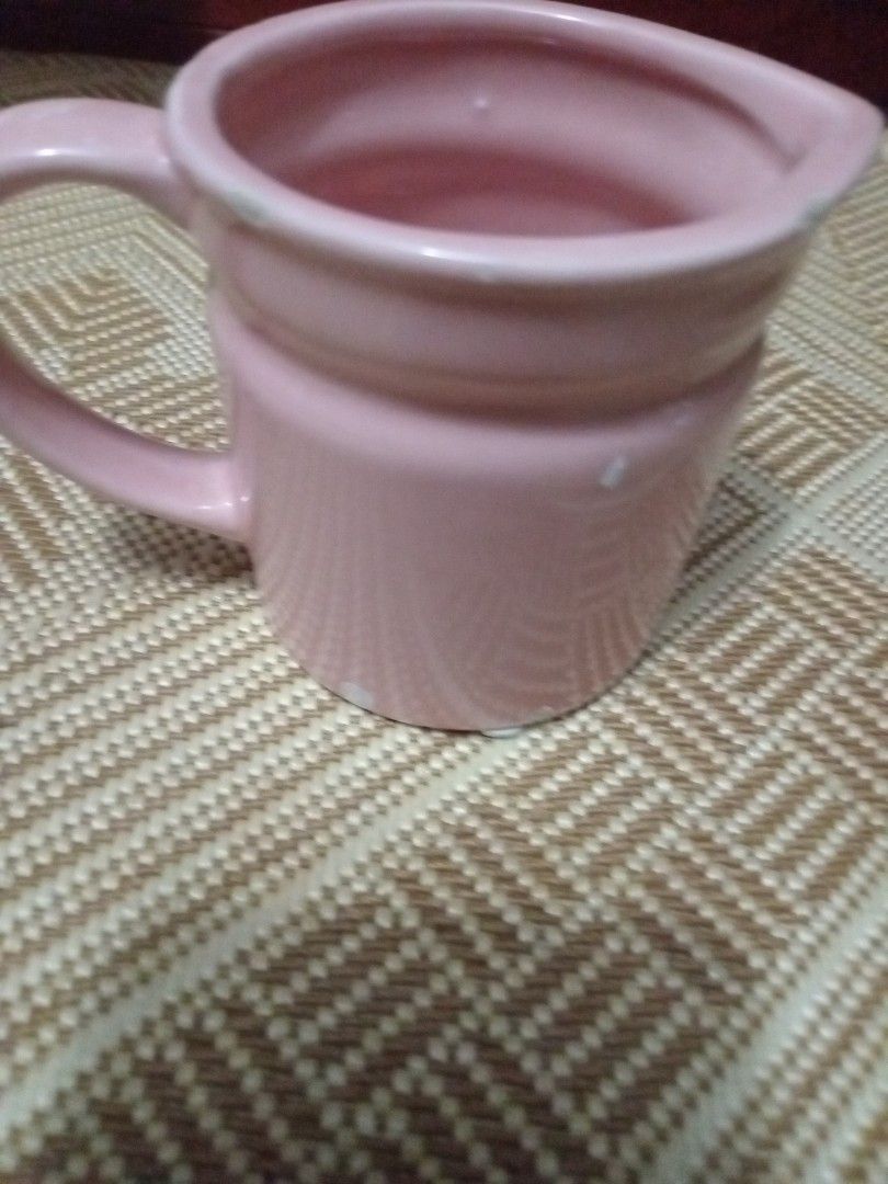 Pink Ceramic Pitcher with Polka Dots (Category: Pitchers & Dispensers) located in Manila. Submitted by padillahe35291 (Listing ID 1423933769, Image 2). Description: - Pink ceramic pitcher from 150 now 90 pesos only - White polka dot design - Features a handle and spout - Ideal for small portions - Great for beverages or flowers - Compact size - Smooth, glossy finish.