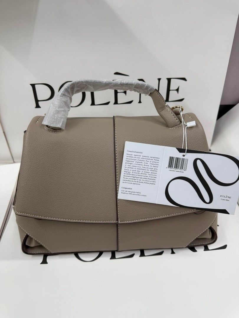 Polène Numéro Sept Handbag (Category: Luxury Bags & Wallets) located in Manila. Submitted by authenticbagswatchesco (Listing ID 1423842866, Image 2). Description: new Polene - Japan Import ₱3,750 +SF LBC COD with Dusbag box or paperbag Big size 32.5*11*24.5 pm for orders - Polène Numéro Sept handbag - Structured design with a top handle - Features a flap closure - Made of leather - Available colors: brown, beige, white, tan, red, olive green - In
