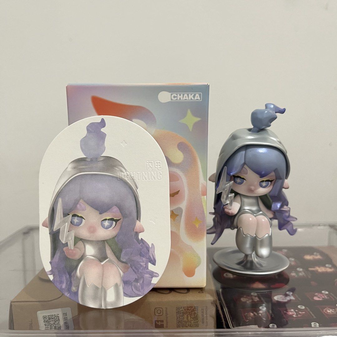 POP MART Chaka Light Sprite Series - Bundle ✨ (Category: Designer & Blind Box Toys) located in Taguig. Submitted by beberotti (Listing ID 1423801729, Image 3). Description: Bringing some light to your shelves! 🕯️ Selling my authentic Chaka Light Sprite collection. All items are in pristine condition, never displayed, and kept safely in their original packaging. Perfect for collectors looking to complete their sets without the gamble of blind box