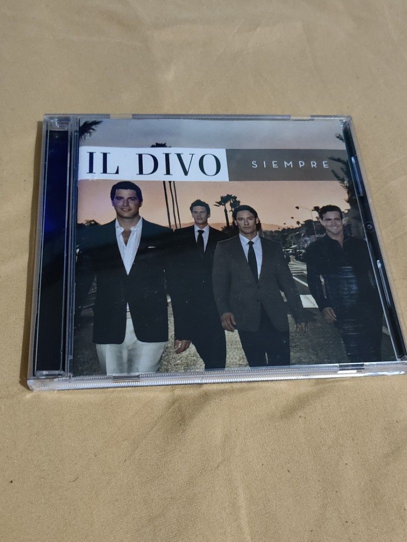 Siempre Studio album by Il Divo ‧ 2006 (Category: CDs & DVDs) located in Manila. Submitted by imperialfeline (Listing ID 1423959280, Image 1). Description: original.