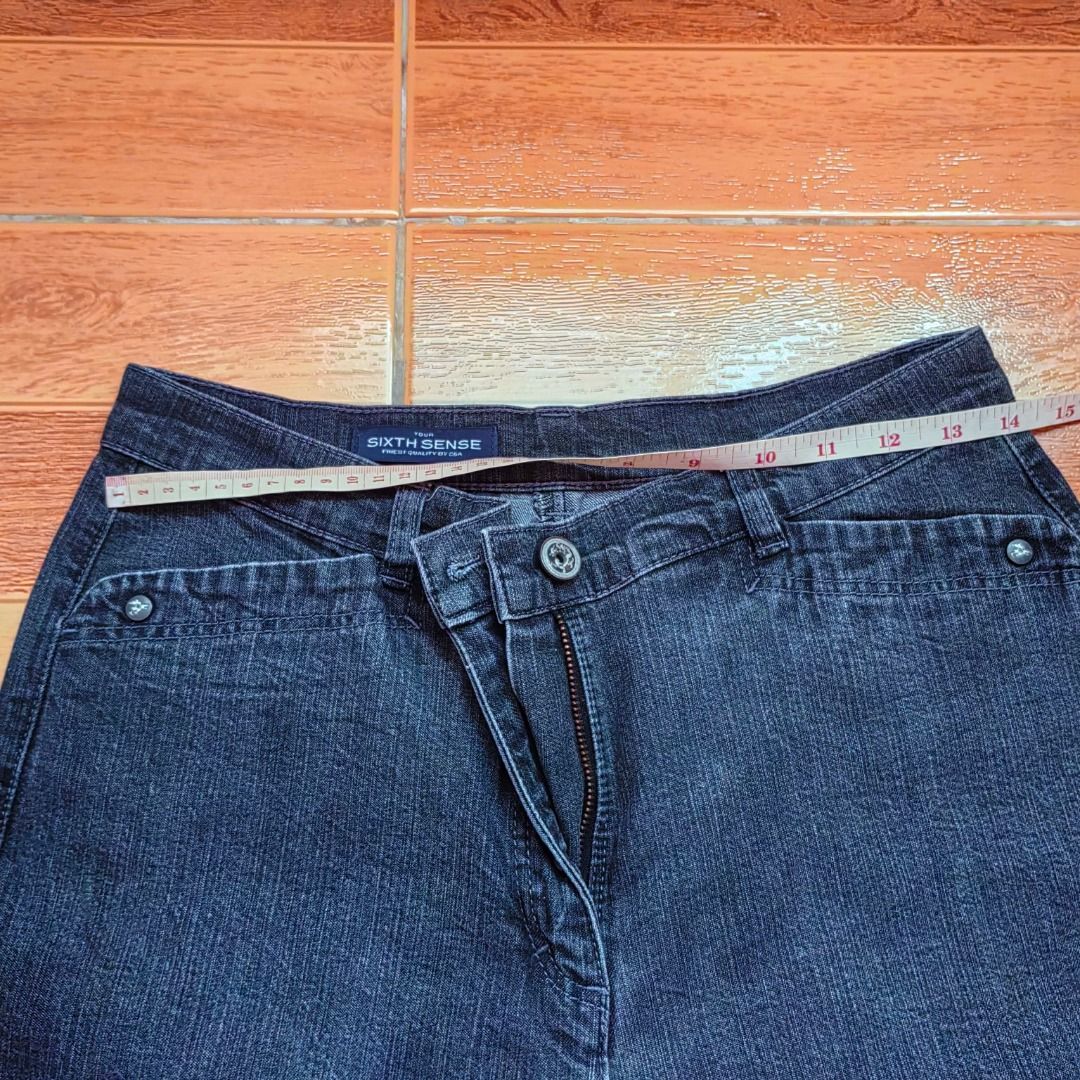 Sixth Sense Dark Gray Denim Jeans (Category: Jeans) located in Batangas. Submitted by dodgerblue (Listing ID 1423848126, Image 3). Description: - Sixth Sense Dark Gray Denim Jeans - Classic denim design - Versatile dark gray color - Perfect for everyday wear.