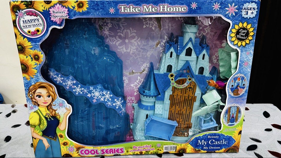 Take All Elsa Castle, Ice Cream / Cotton Candy Maker etc (Category: Kids Toys) located in Manila. Submitted by frappes (Listing ID 1423836709, Image 3). Description: Ice Cream Maker Cotton Candy Maker Party Popz Elsa Castle Make Up table Slimy.