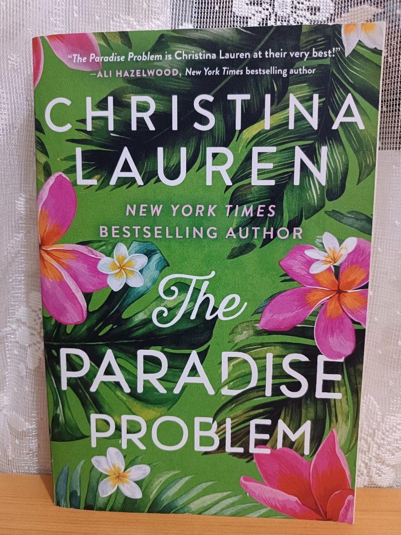 The Paradise Problem by Christina Lauren (Category: Storybooks) located in Balanga. Submitted by bookandbuildph (Listing ID 1423826982, Image 1). Description: The Paradise Problem by Christina Lauren Format: Paperback Condition: Very good, no highlights, minimal tanning Price: ₱500.
