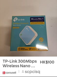 TP-Link 300Mbps Wireless Nano Router476140521391411200