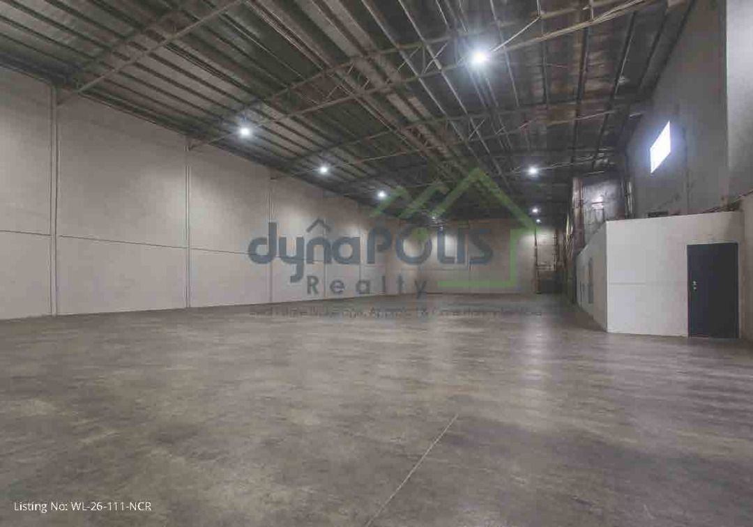 WAREHOUSE FOR LEASE IN METRO MANILA (Category: Commercial) located in Pasig City. Submitted by dynapolisrealty (Listing ID 1423849663, Image 1). Description: WAREHOUSE FOR LEASE IN METRO MANILA WL-26-111_NCR We are offering an office and warehouse for lease in Metro Manila, strategically located and suitable for fabrication, logistics, storage, and distribution operations. PROPERTY HIGHLIGHTS • Covered Area: 987 sqm • Open Area : 912 sqm • With O