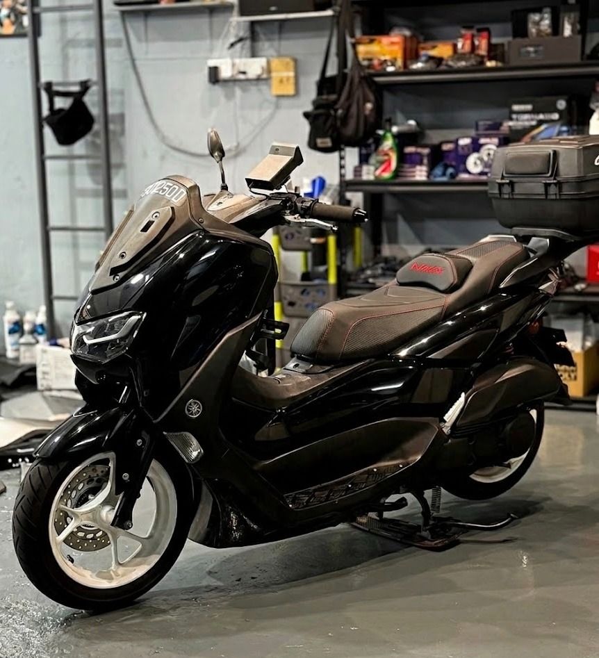 Yamaha NMAX V2 Modified Seat Cushion, Motorbikes, Motorbikes for Sale ...