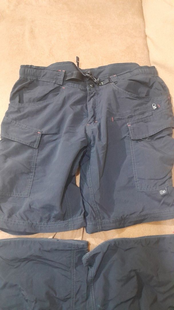 8a Convertible 7 Pockets Shorts/Pants (Category: Activewear) located in Quezon City. Submitted by lalaine.r (Listing ID 1419534807, Image 2). Description: - convertible shorts, 3/4, pants - Multiple pockets (7 pockets) - XL on tag 32-34 waistline - Brand: 8a - lighweight, quick dry - best for outdoor, trekking.