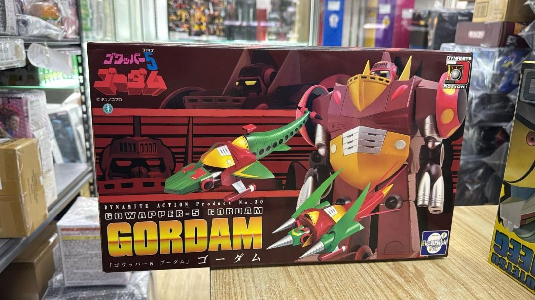 全新 Evolution Toy No.30 Gowapper-5 Gordam Dynamite Action 太空小五義 哥頓, 興趣及 ...