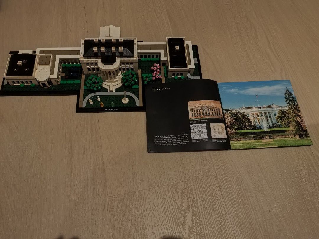 [ Orginal ] LEGO Architecture The White House, Hobbies & Toys, Toys ...