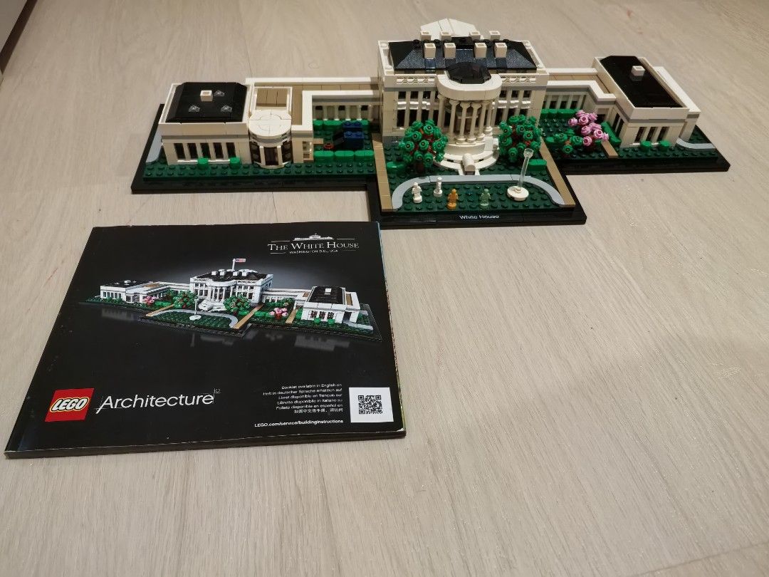 [ Orginal ] LEGO Architecture The White House, Hobbies & Toys, Toys ...