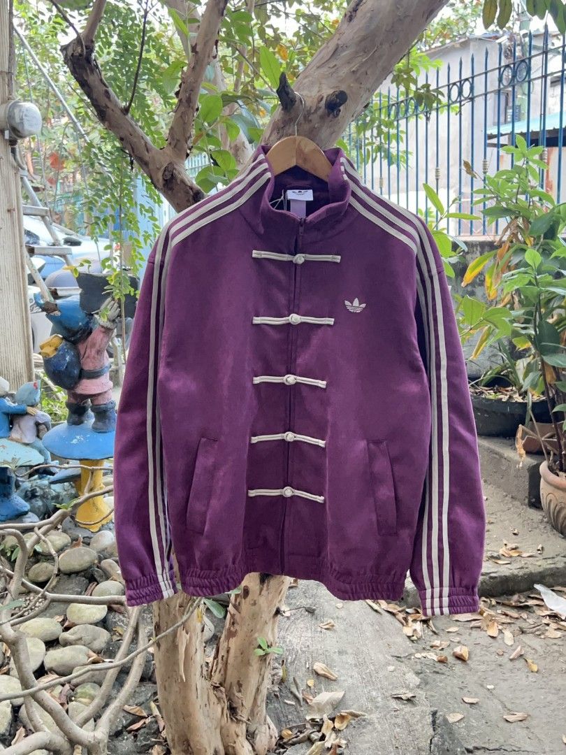 ADIDAS CNY TANG JACKET PURPLE (Category: Coats, Jackets and Outerwear) located in Taguig. Submitted by patrickbas46594 (Listing ID 1419392474, Image 1). Description: BRANDNEW WITH HANGTAG 📍 ONHAND SIZES: MEDIUM & LARGE XSMALL - XL AVAILABLE FOR PRE ORDER ✔️ COLOR MAY VARY DUE TO LIGHTING ‼️ DM ME FOR MORE DETAILS 📩 TAGUIG LOWER BICUTAN 📍.