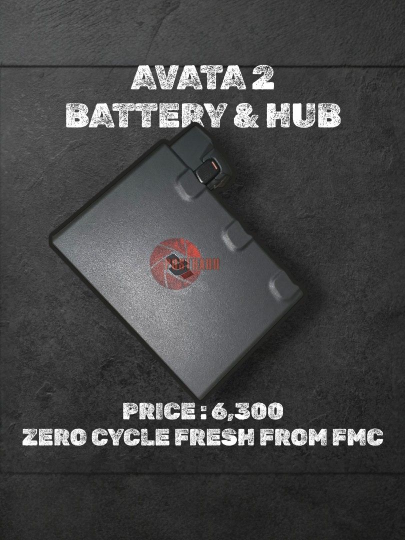 Avata 2 Battery & Hub (Category: Drones) located in Quezon City. Submitted by skriddeit42112 (Listing ID 1419406104, Image 1). Description: - Avata 2 Battery & Hub for sale - Zero cycle (never used) - Fresh from FMC - Price: ₱6,300.
