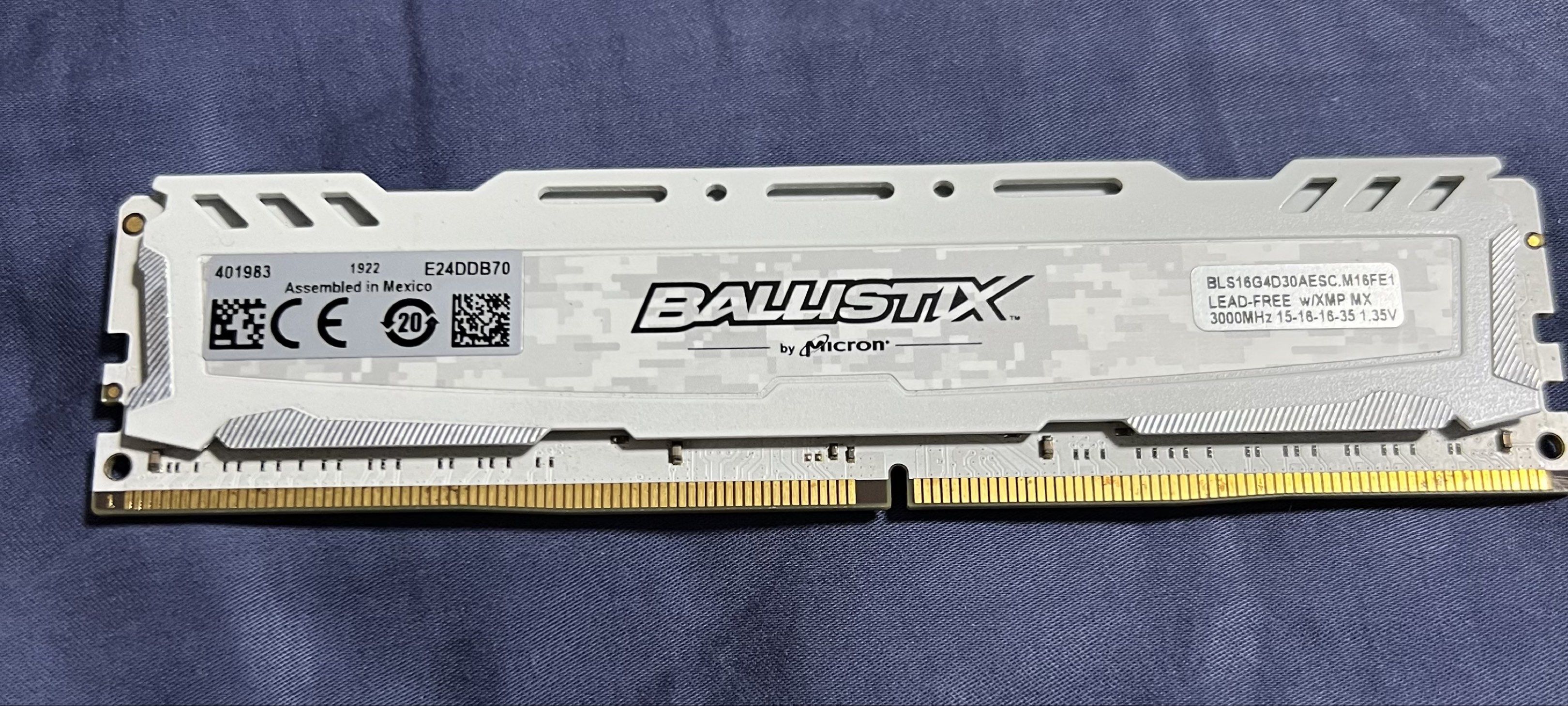 Ballistix 16GB DDR4 3000MHz RAM