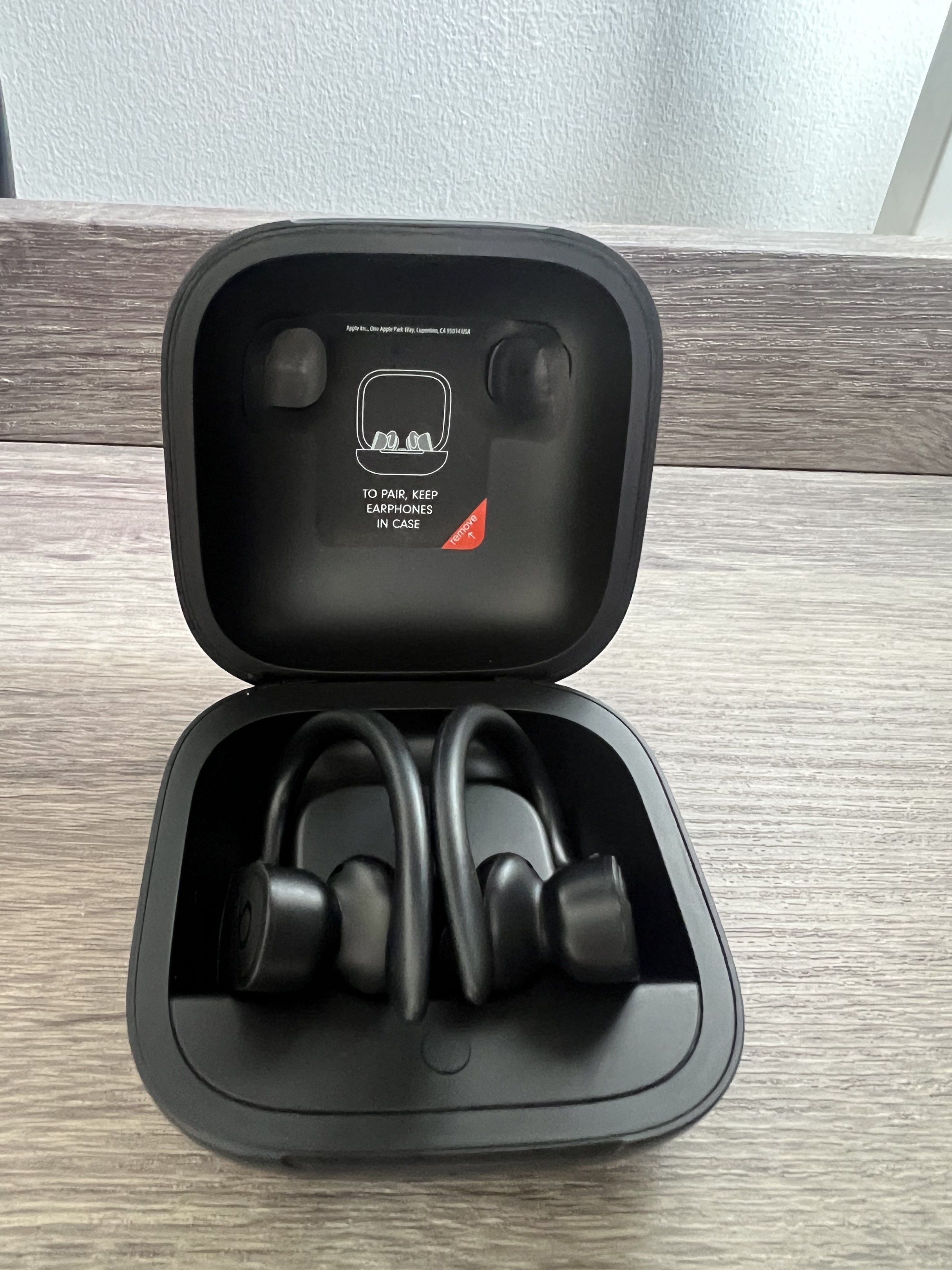 Beats Powerbeats Pro - Black (Category: Earphones) located in Pasig City. Submitted by roadtominimalism09 (Listing ID 1419563735, Image 2). Description: - Black Beats Powerbeats Pro earphones - earphones and case only, no more box and original cord - no flaws but i think the battery life is not as long anymore, probably, good 1hr per ear - barely used because i also have airpods, this was too big to bring, i only use it when traveling Pick up or 