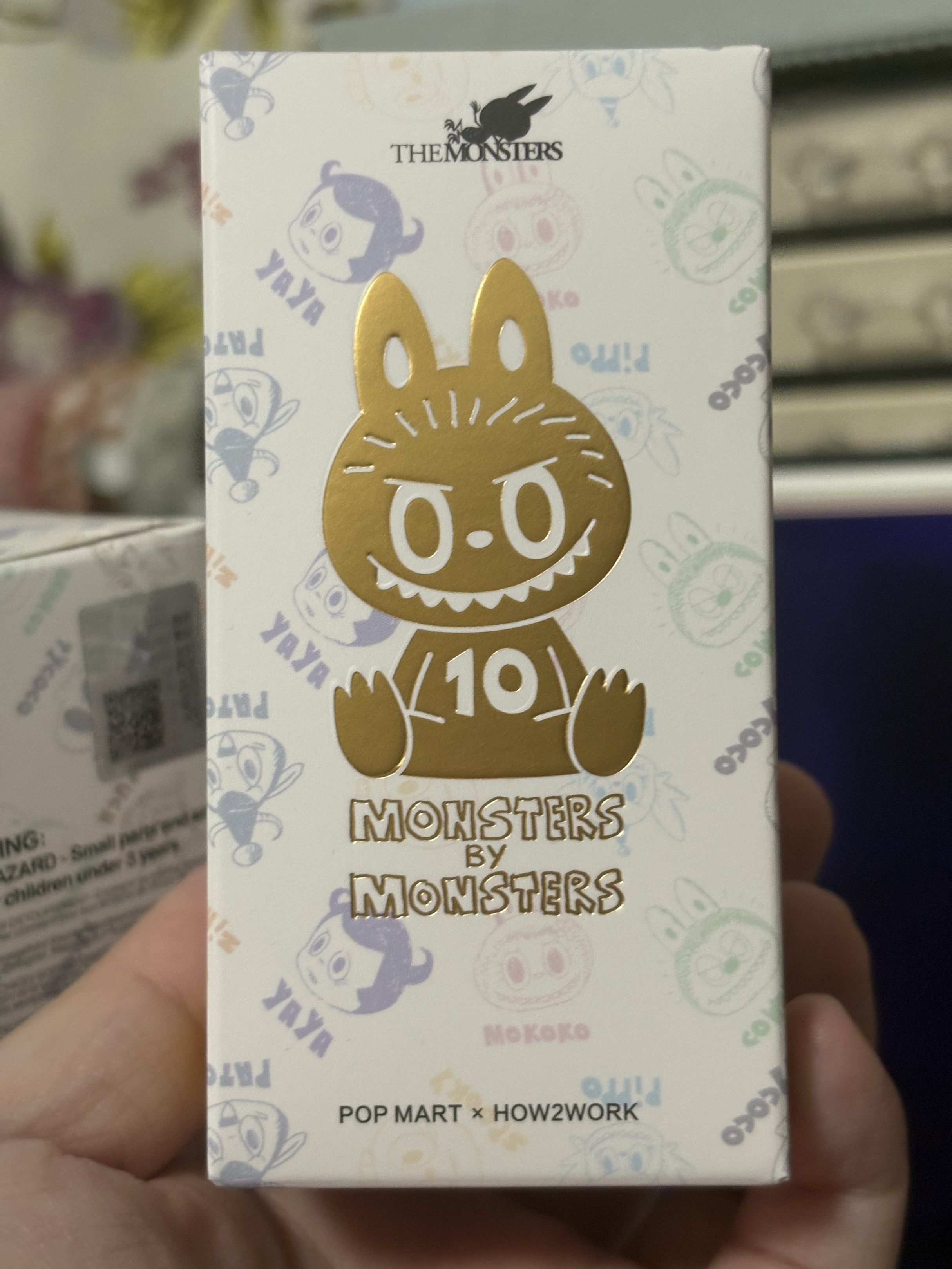[BNIB] THE MONSTERS 10th Anniversary figural keychain - LABUBU&COWAWA ...