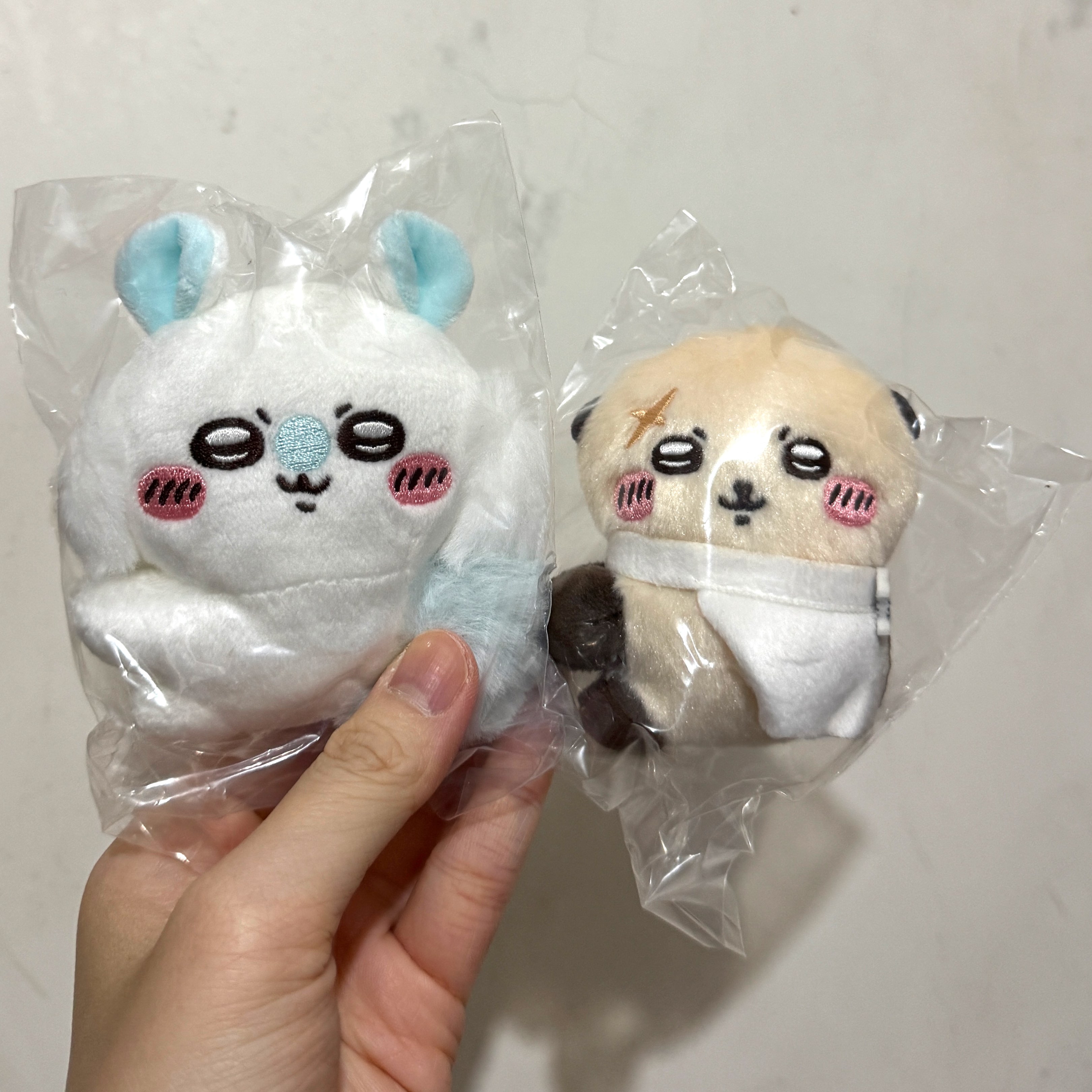 Chiikawa 窗簾公仔 扭蛋 吉伊卡哇 飛鼠 Momonga 師傅 Rakko, 興趣及遊戲, 玩具 & 遊戲類 - Carousell