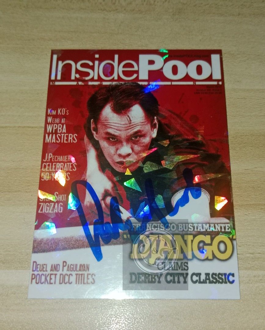 Django Bustamante autograph cards (Category: Raw Singles) located in Caloocan City. Submitted by JandJ_Collectibles (Listing ID 1419574319, Image 2). Description: Django Bustamante autograph cards With proof of signing PHP 1000 each .