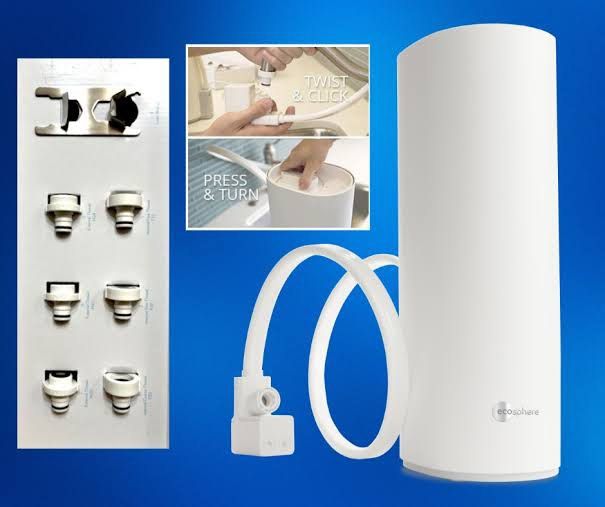Ecosphere Water Purifier (Category: Water Purifiers & Dispensers) located in Las Pinas. Submitted by bigeyes09 (Listing ID 1419391077, Image 3). Description: Filter included, NuSkin original price 62K.