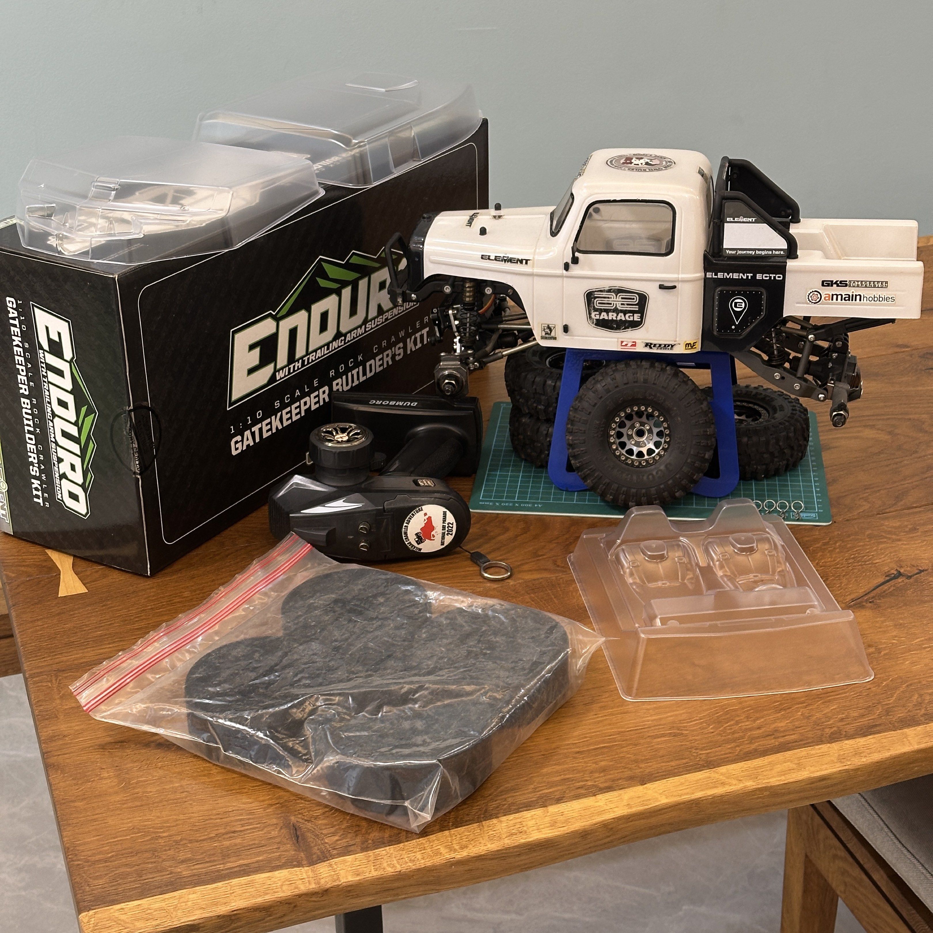 Element RC Gatekeeper Ecto 1:10 Crawler Builders GKS Kit From AE not ...