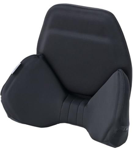 Exgel HUG Drive Ergonomic Back Support Pillow (Category: Braces, Support & Protection) located in Manila. Submitted by everythingauthentic2016 (Listing ID 1419483089, Image 2). Description: - Ergonomic design for back and pelvis support. - Unique shape cradles your back and sides. - Promotes good posture and comfort. - Made of durable, smooth black material..