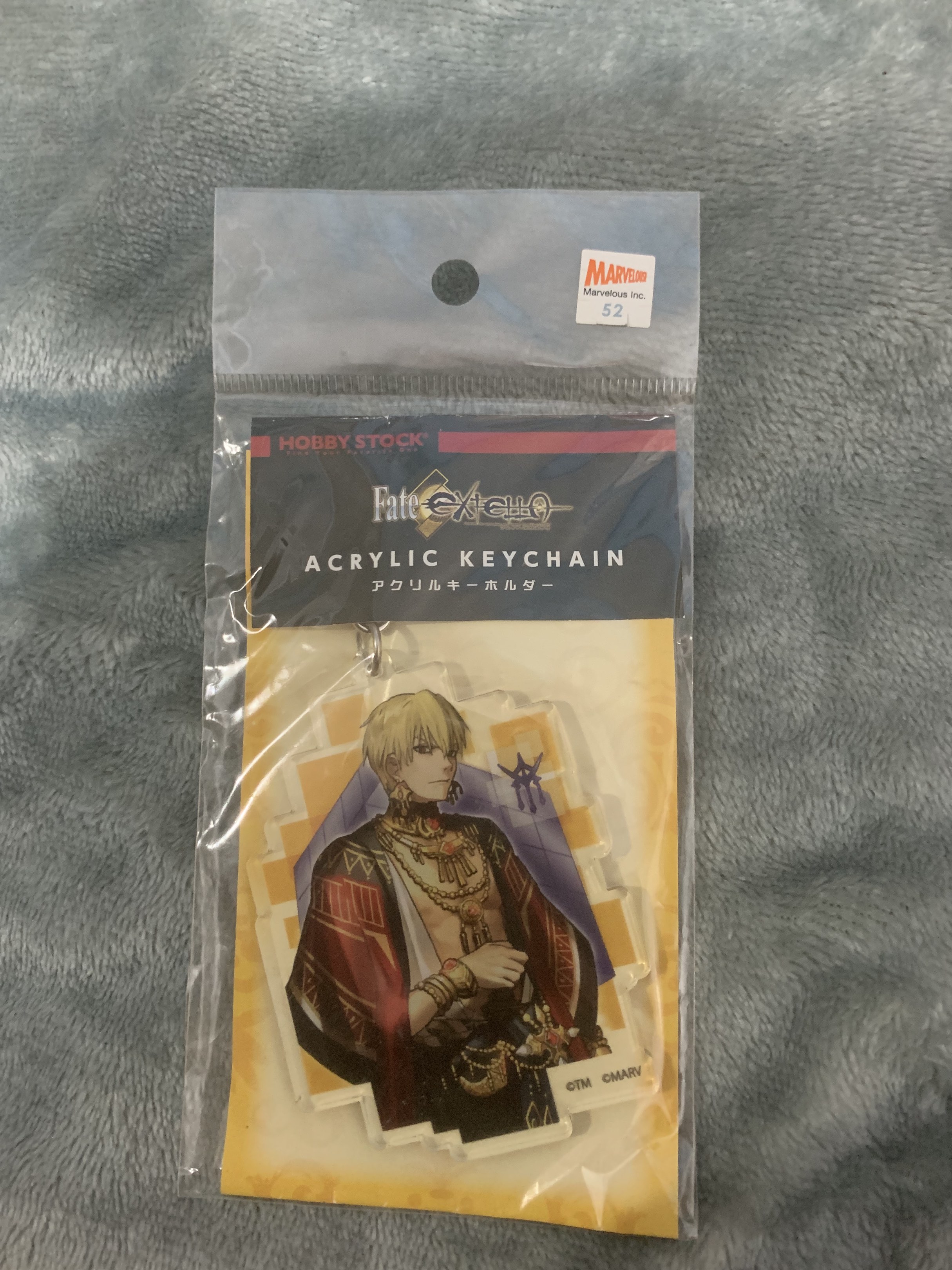 Fate/Extella Gilgamesh Acrylic Keychain, Hobbies & Toys, Toys & Games ...