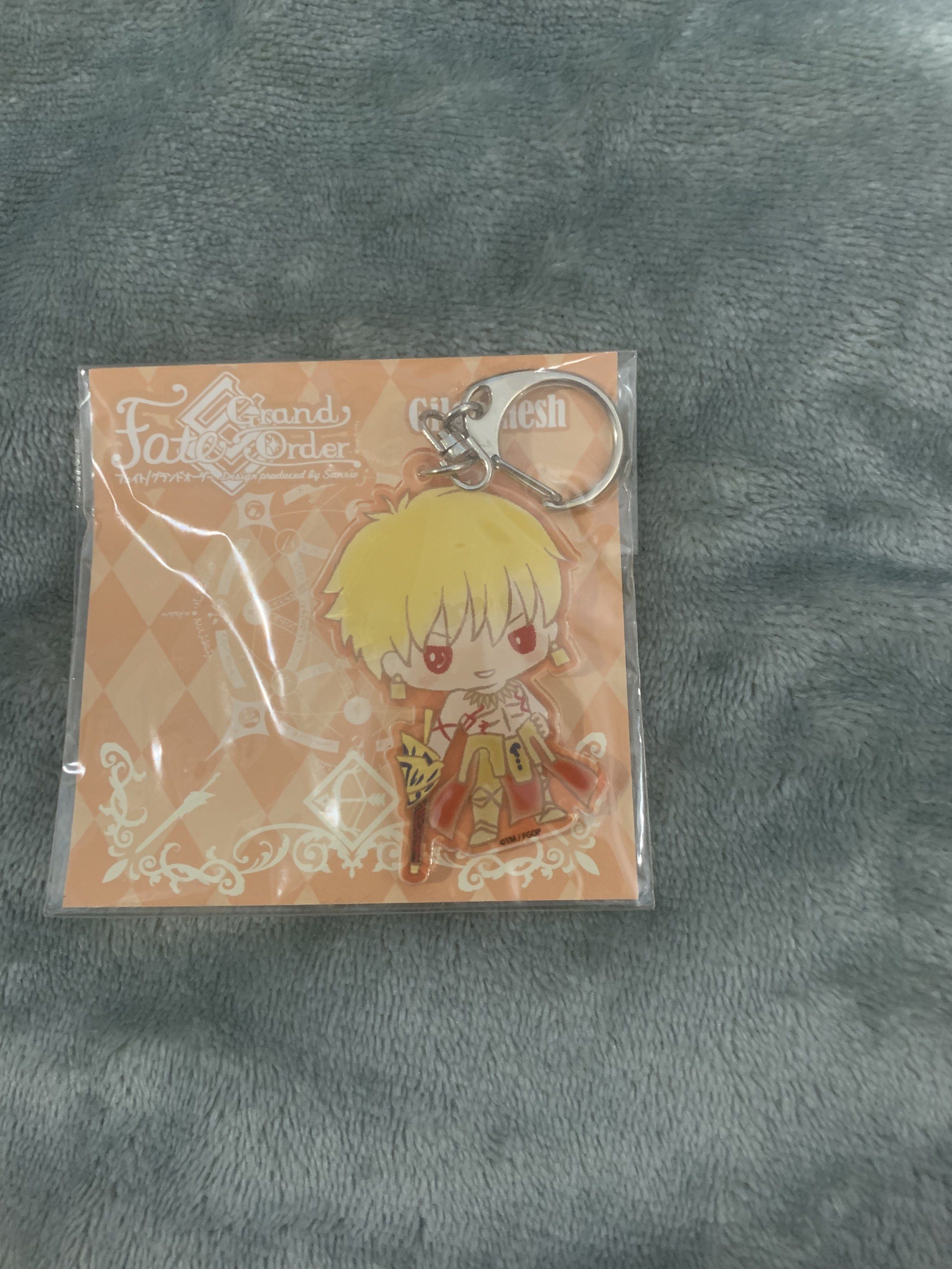 Fate/Grand Order Gilgamesh Acrylic Keychain (Category: Character Goods) located in Cabanatuan. Submitted by tsuu08 (Listing ID 1419418100, Image 1). Description: Authentic and bought in Japan.