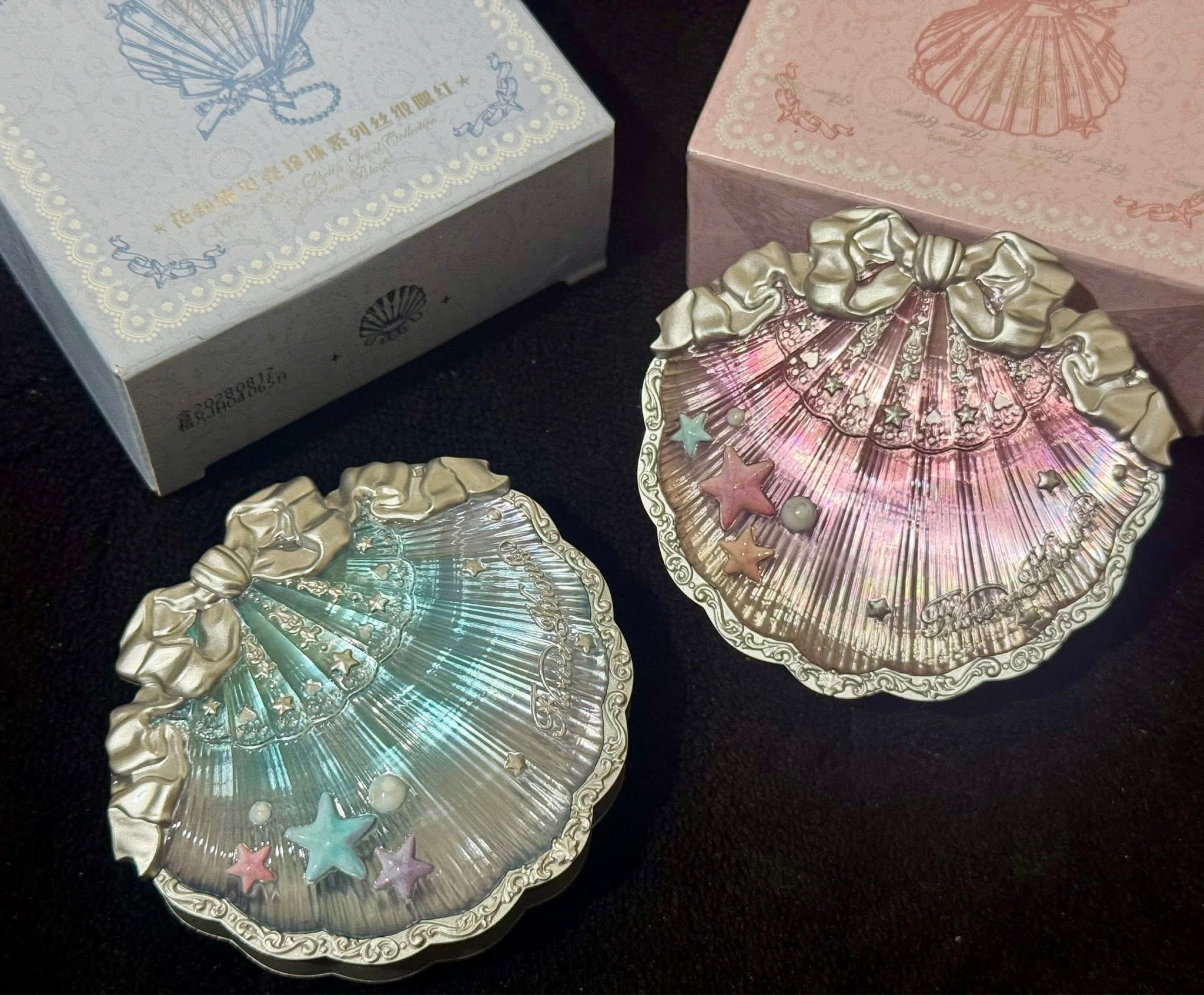 Flower knows shell blush, Beauty & Personal Care, Face, Makeup on Carousell