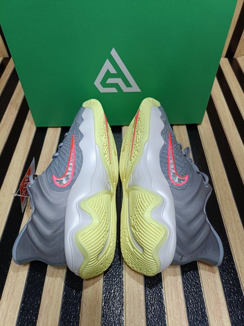 Giannis Immortality 4 EP (Wolf grey/metallic silver) (Category: Sneakers) located in Manila. Submitted by supermat (Listing ID 1419521442, Image 3). Description: BRAND NEW 200% ORIGINAL BELOW RETAIL PRICE (4,295) Size 7 / 7.5 / 8 / 8.5 / 9 / 9.5 / 10 / 10.5 / 11 / 12.