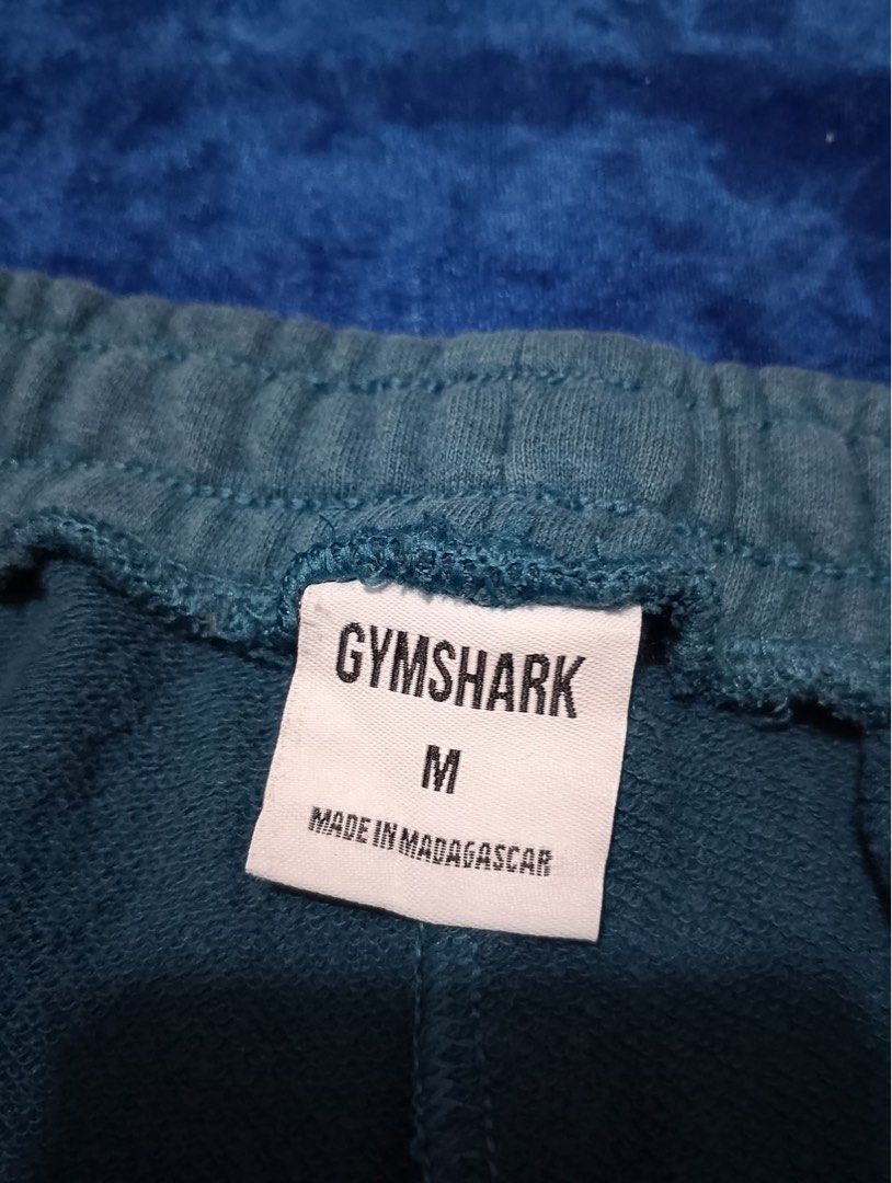 GYMSHARK Teal Shorts - Medium (Category: Activewear) located in Quezon City. Submitted by bohempapi (Listing ID 1419447947, Image 3). Description: GYMSHARK Teal Shorts Sz Medium Can fit to mens Excellent condition Used Once No issue RFS: Don’t like the fit.