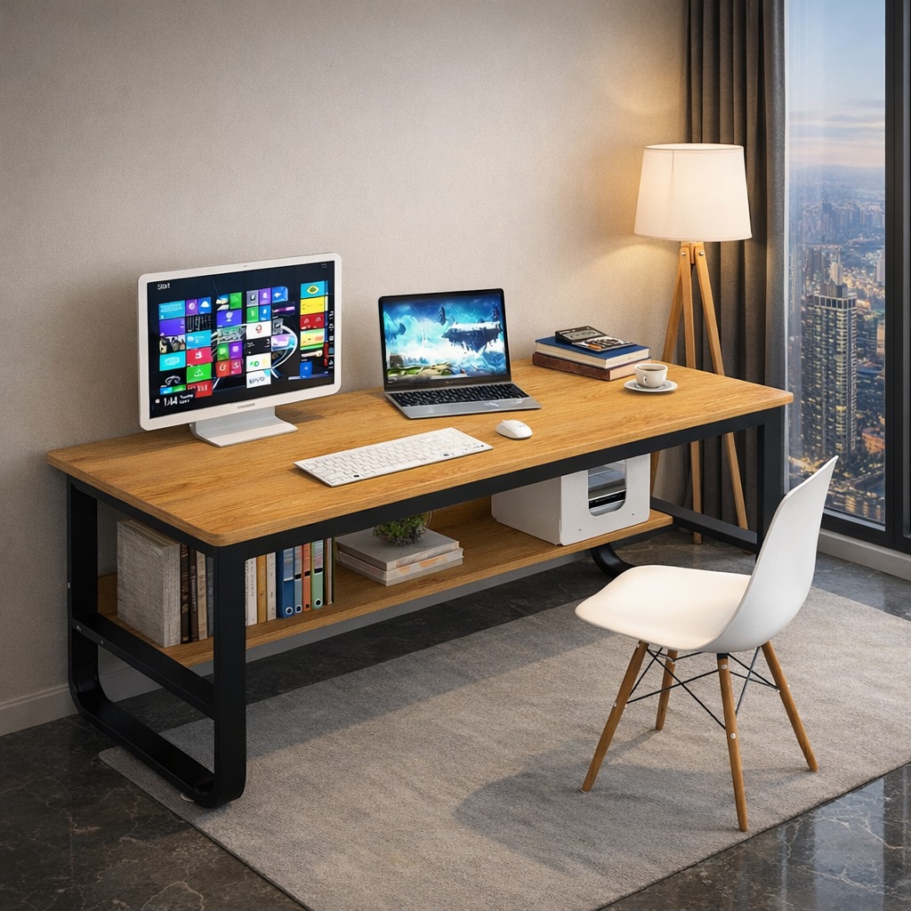 Home Office Computer Desk | Study Room Work Desk | Bedroom Study Table ...