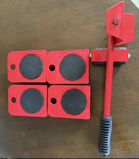 Furniture Lifter Mover Tool Transport Lifter Moving Wheel Roller Bar Hand Tools - View #7