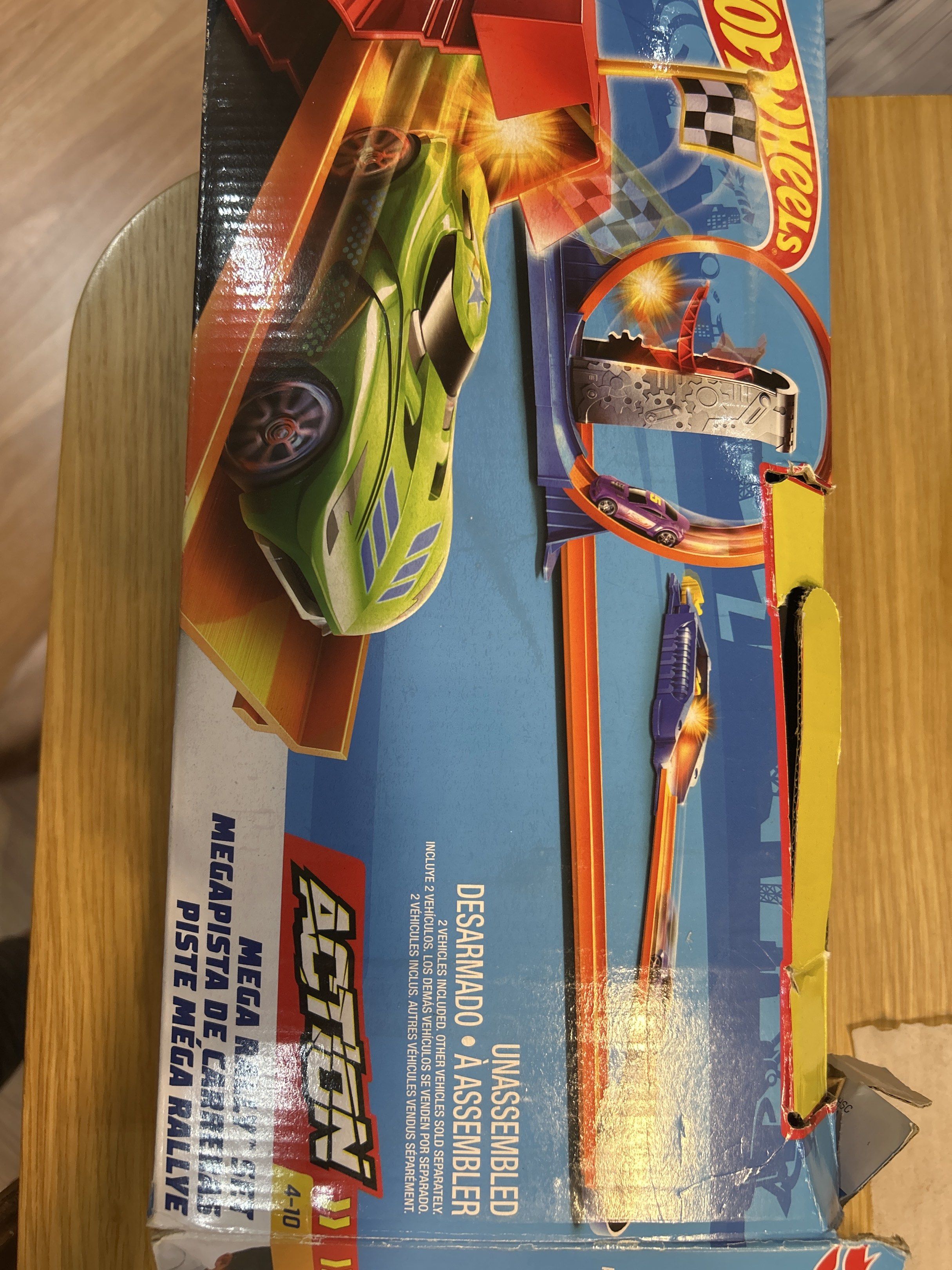 Hot Wheels Action Mega Rally Track Set, Hobbies & Toys, Toys & Games on ...