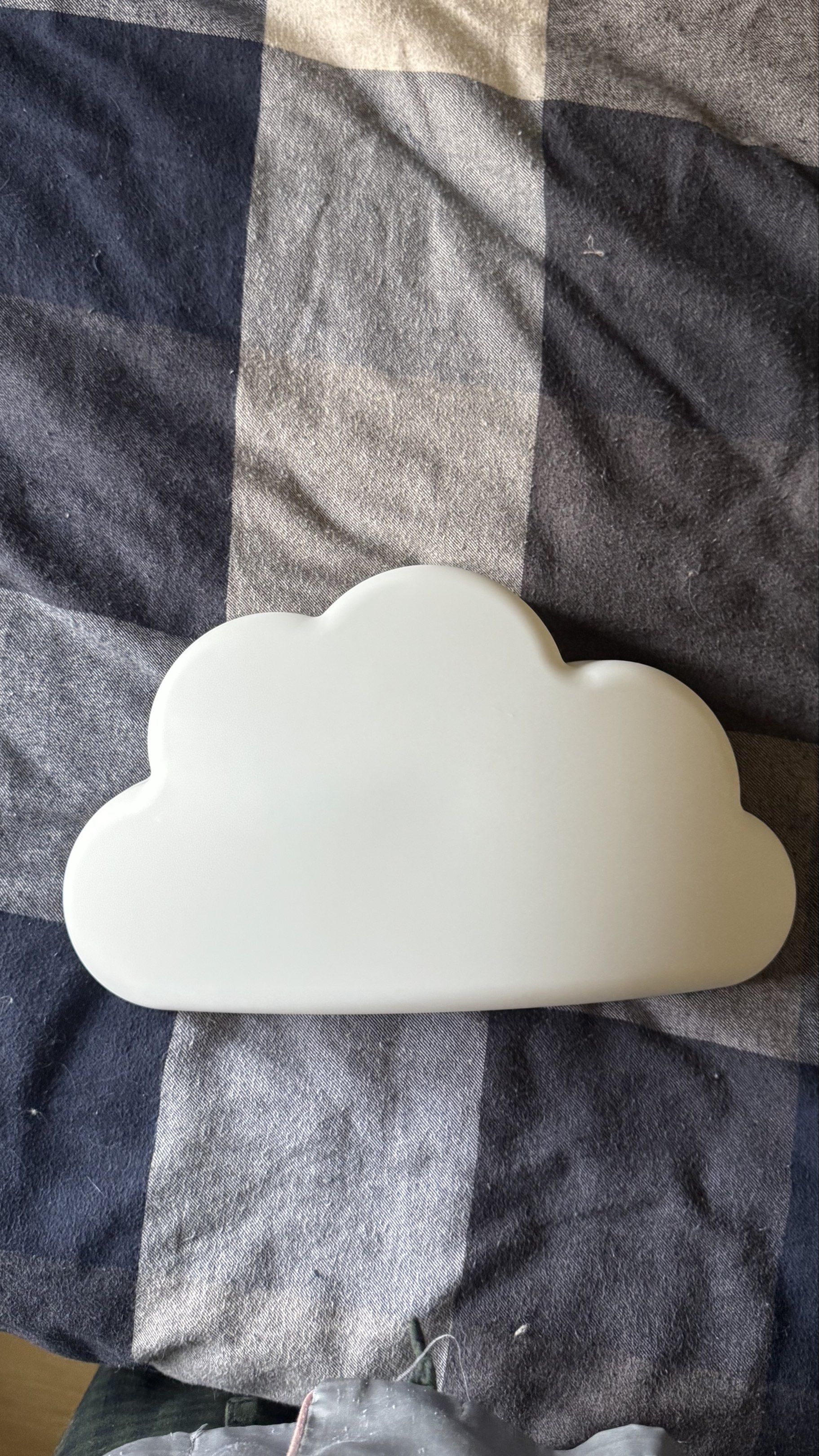 IKEA Cloud lamp/ UPPLYST LED wall lamp, cloud white (Category: Lighting) located in Pasig City. Submitted by meizster (Listing ID 1419476049, Image 1). Description: Never used we only tested it then put it away, its too bright for our small room -Cloud-shaped night lamp - Provides a soft, warm glow - Simple design with a white finish - Corded power source - In good working condition - Ideal for children's rooms or decorative use Mores details her