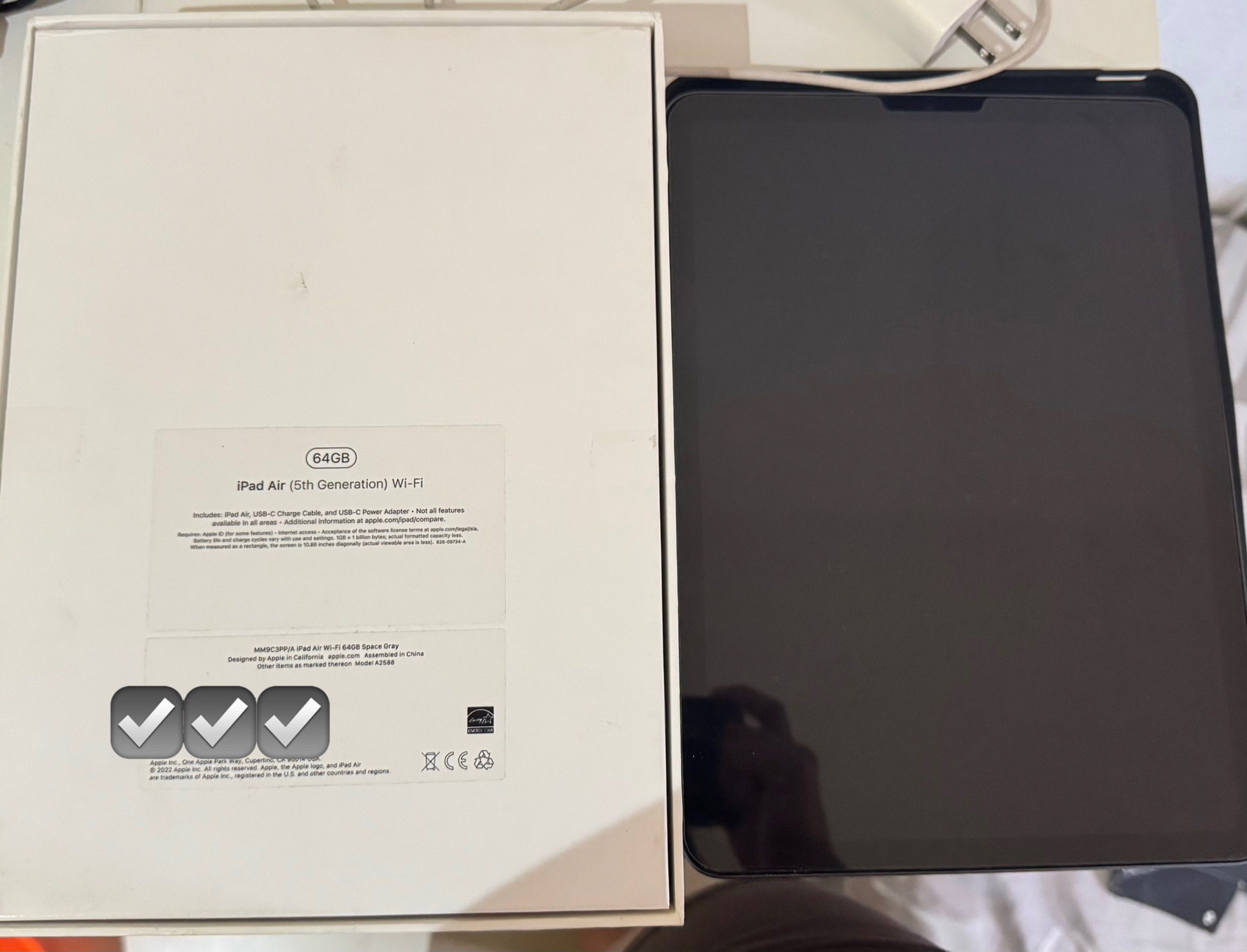 iPad Air 5th Gen WIFI RUSH RUSH (Category: iPad) located in Bulacan. Submitted by carlakilla (Listing ID 1419427128, Image 2). Description: RFS- need funds Meet Up: Malolos or Plaridel only. I have a toddler kaya mahirap lumayo.