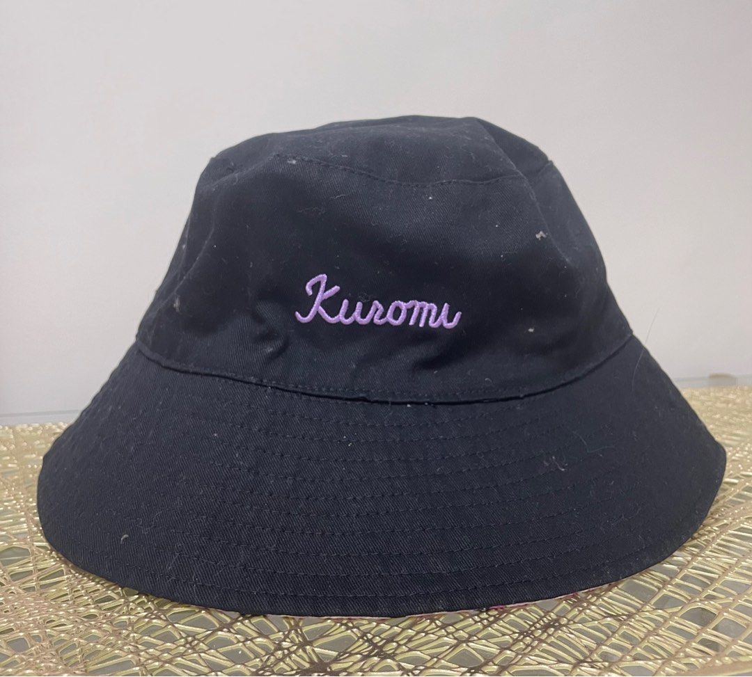 Kuromi Reversible Bucket Hat (Category: Hats & Beanies) located in Manila. Submitted by sheisdecluttering (Listing ID 1419525092, Image 1). Description: USED ONCE ONLY NO FLAWS REVERSIBLE STYLE.